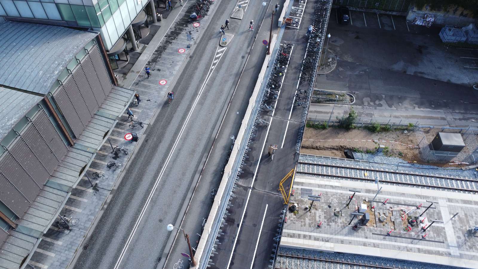 Cykelbroen ved Aarhus H
