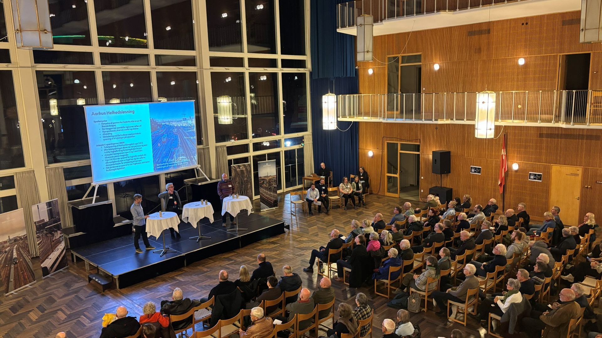 Infomøde i Aarhus Rådhussal d. 26. nov. 2025 