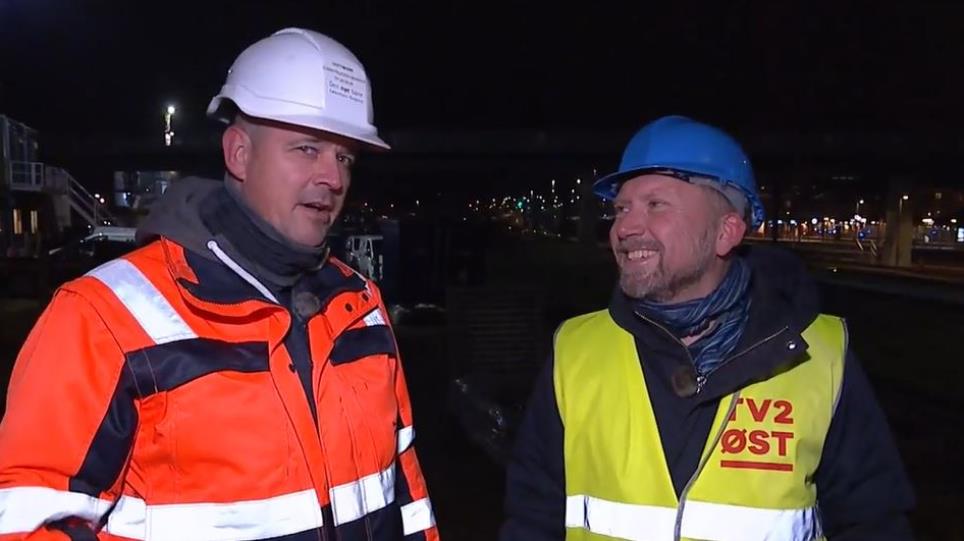 Projektleder Kristian Hoffmann fortæller om elektrificering på Ringsted Femern Banen