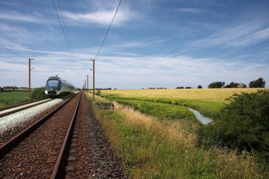 Luftfoto af Ringsted-FEmern Banen