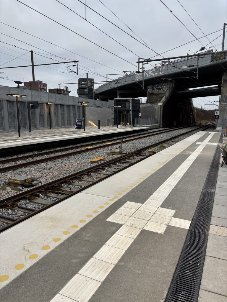 Perron på København Syd